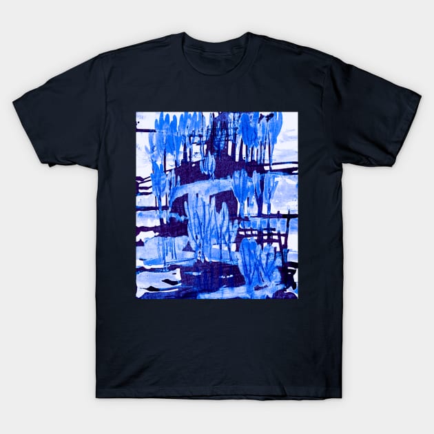 Trees in blue T-Shirt by bunlinked